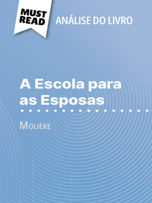 cover image of A Escola para as Esposas de Molière (Análise do livro)